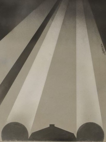 “Il dinamismo futurista” celebra l’opera versatile di Ivanhoe Gambini, tra aeropittura, grafica e arti applicate all’insegna della modernità.