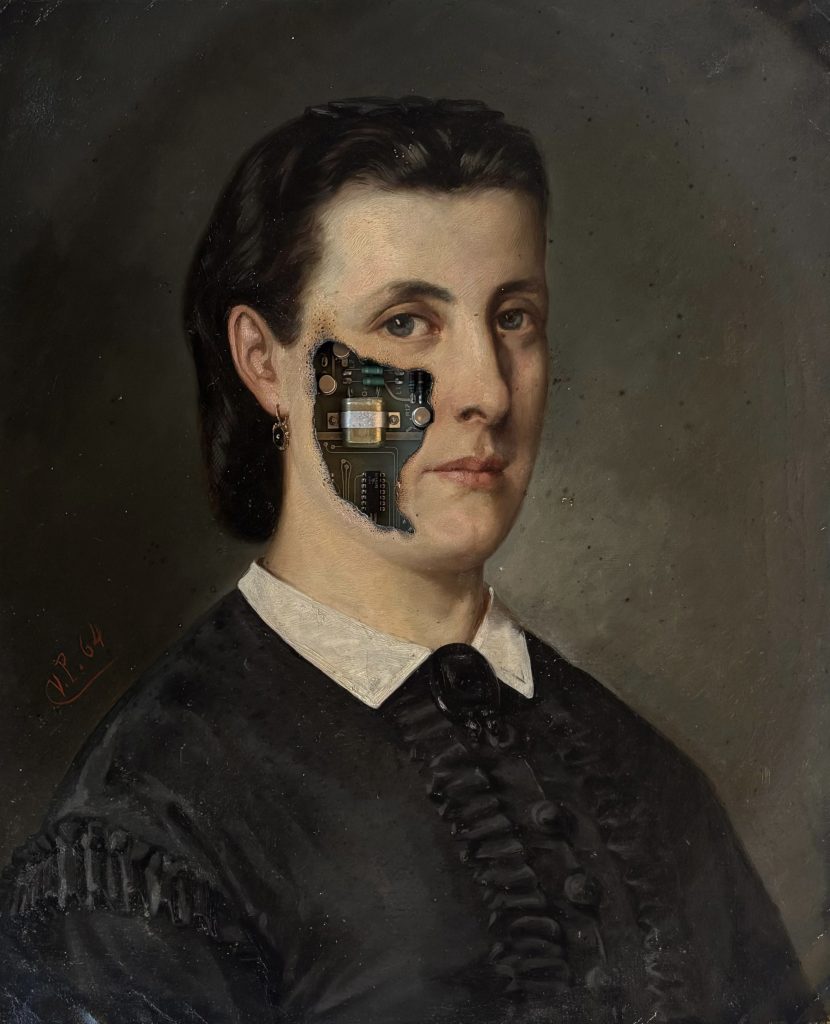 Locandina della mostra in collaborazione con LeoGalleries di Tomaini